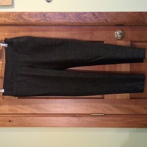 Studio Works Women's Black Pattered Dress Pants